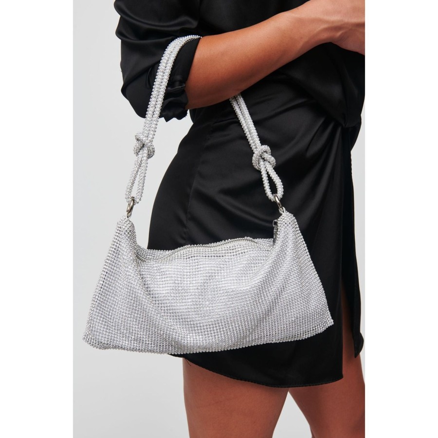 Bags Urban Expressions | Paris Evening Bag Silver