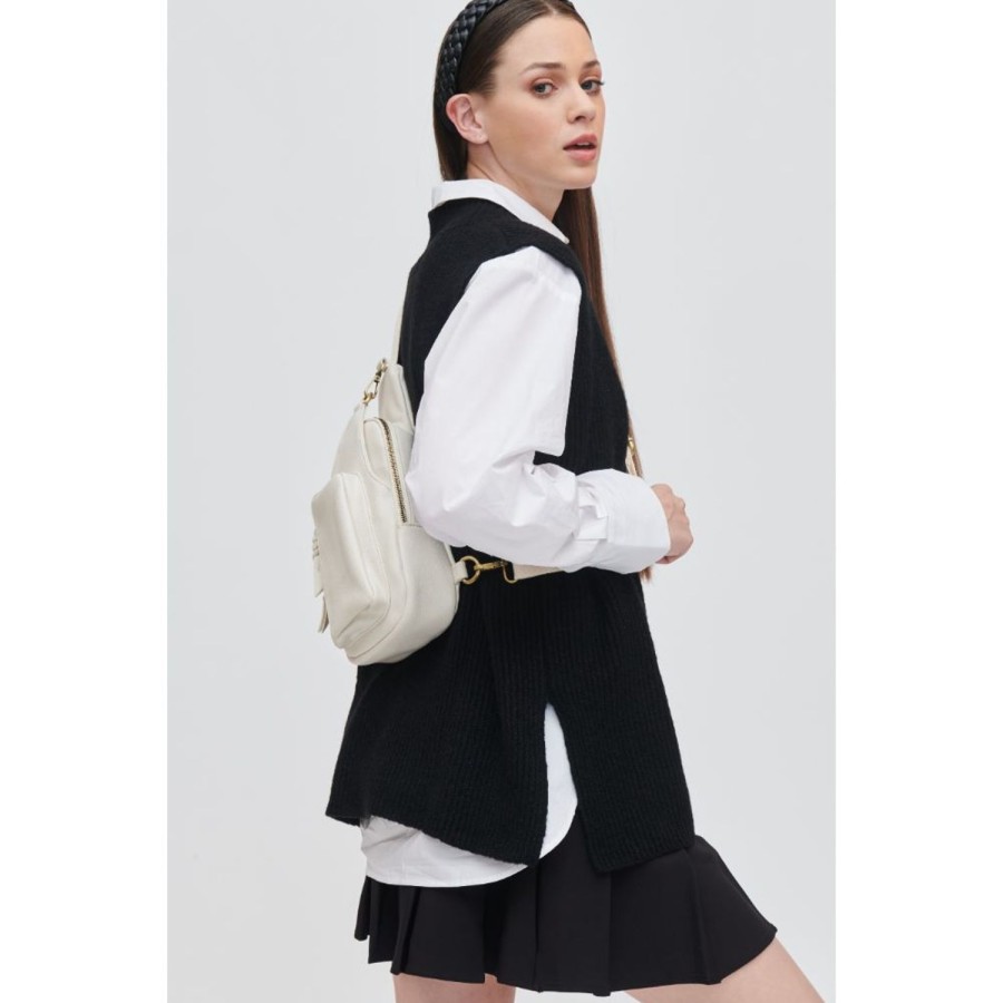 Bags Urban Expressions | Wendall Sling Backpack Ivory