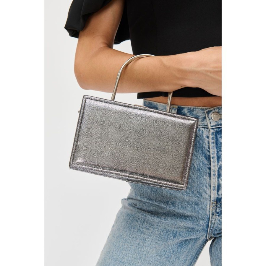 Bags Urban Expressions | Charlie Evening Bag Pewter