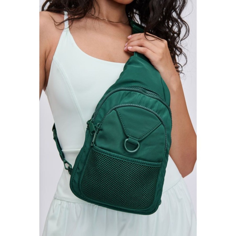 Bags Urban Expressions | Walker - Nylon Sling Backpack Forest