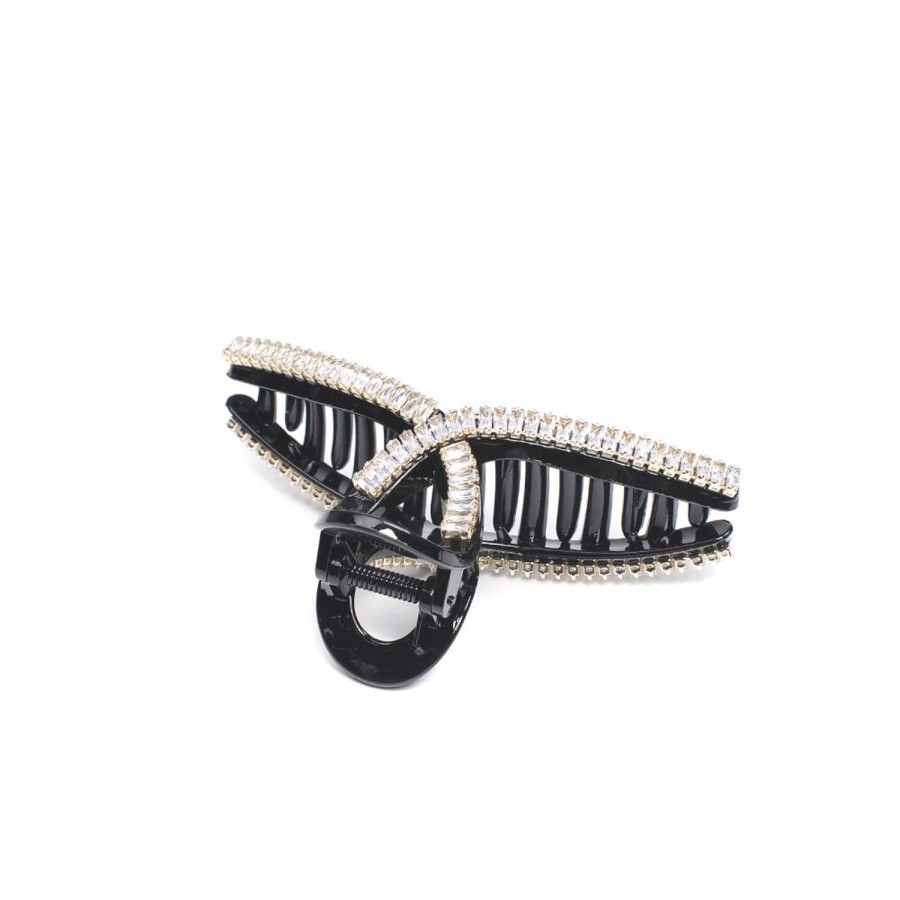 Accessories Urban Expressions | Giulia Hair Claw Clip Hair Claw Black