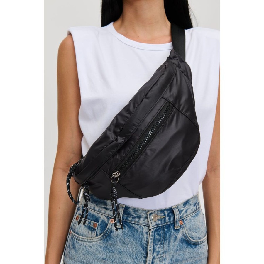 Bags Urban Expressions | Laurence - Nylon Belt Bag Black