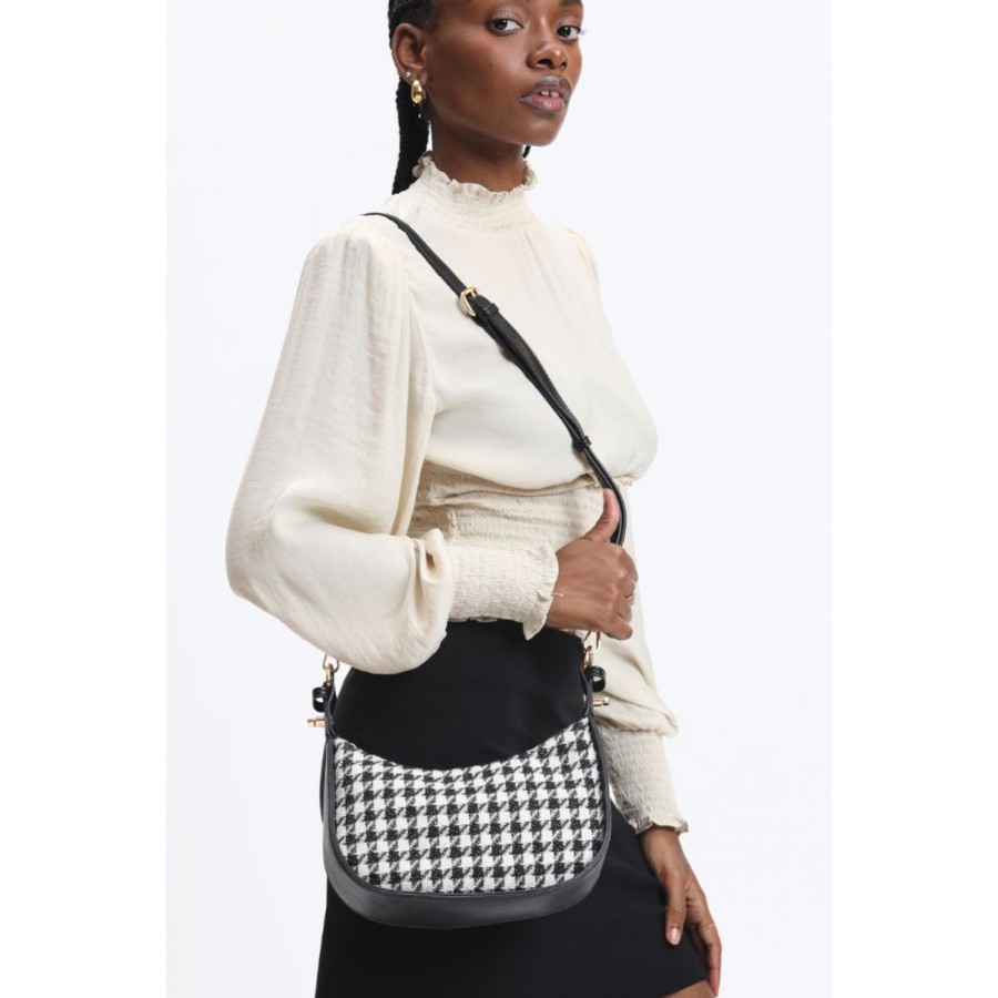 Bags Urban Expressions | Rhoda Crossbody Black White