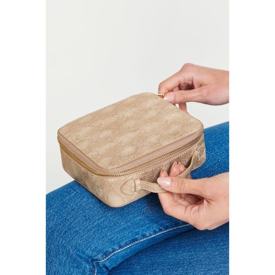 Accessories Urban Expressions | Beatrix Make Up Bag Gold