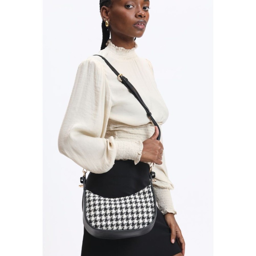 Bags Urban Expressions | Rhoda Crossbody Black White