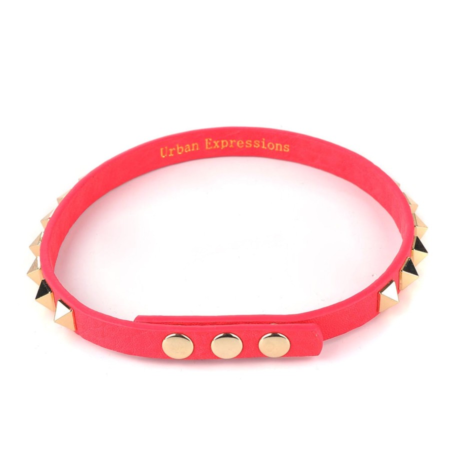 Accessories Urban Expressions | Titan Bracelet Coral