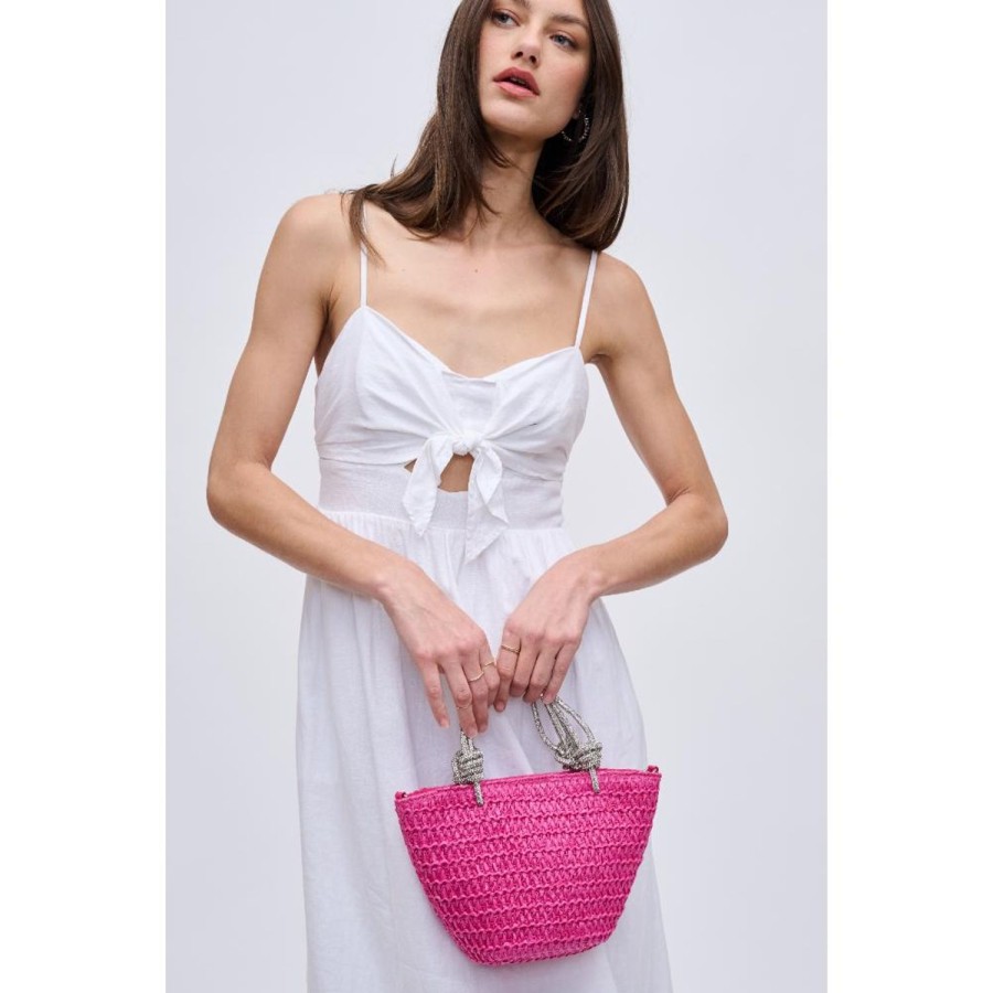 Bags Urban Expressions | Gaia Tote Hot Pink