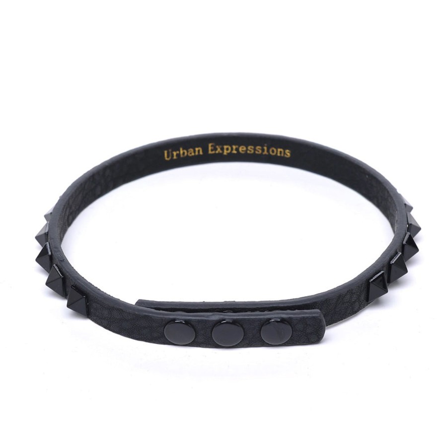 Accessories Urban Expressions | Bentley Bracelet Black