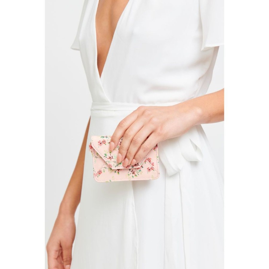 Accessories Urban Expressions | Gia - Floral Card Holder Ballet