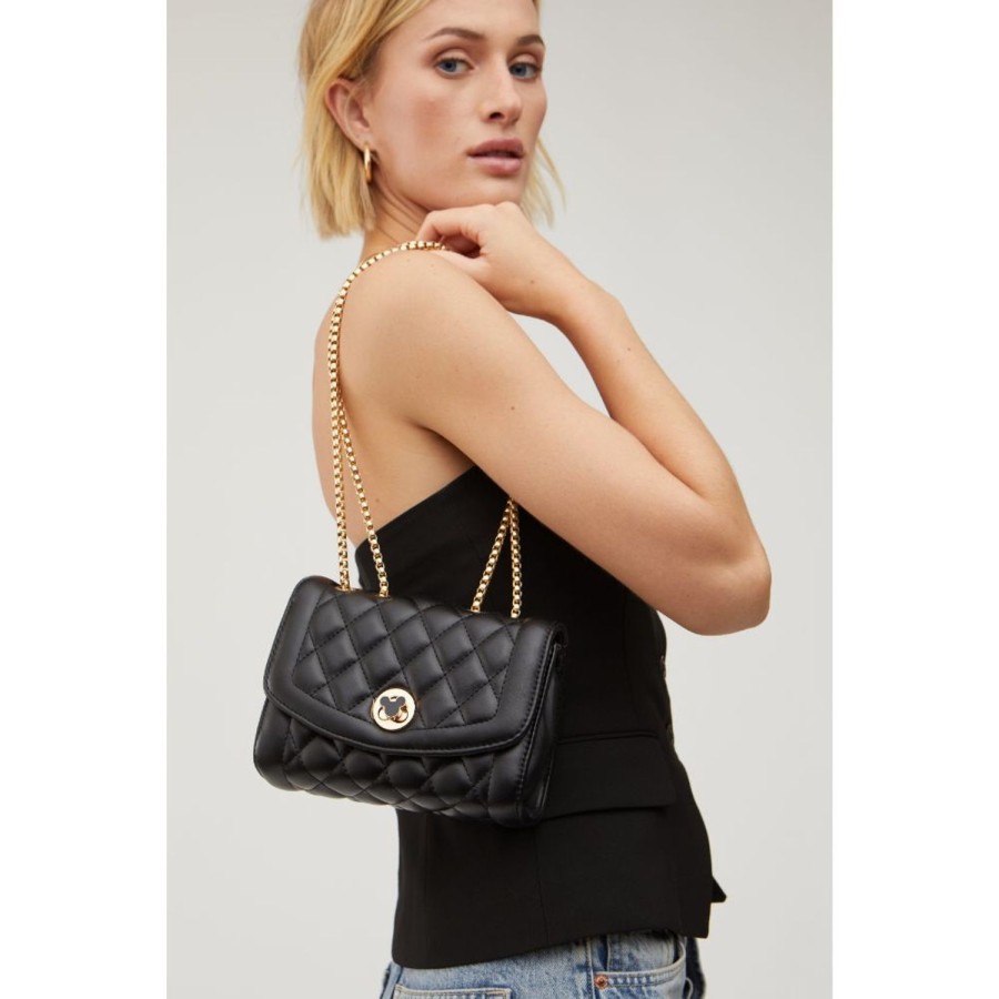 Bags Urban Expressions | Elrita - Quilted Crossbody Black