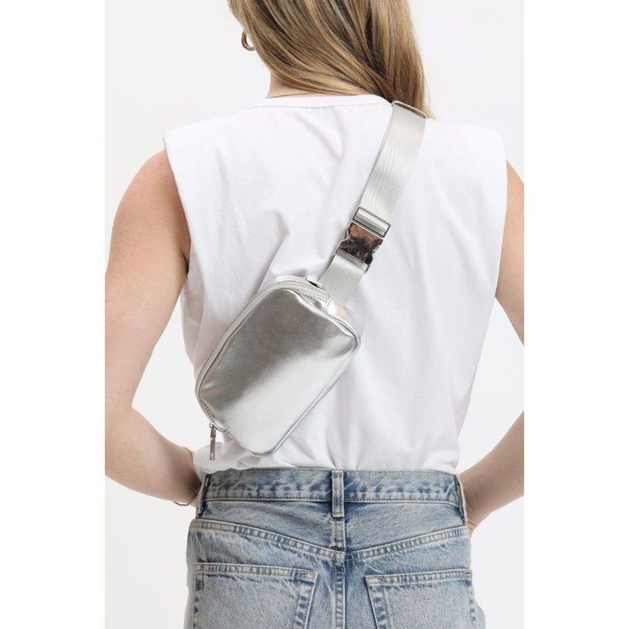 Bags Urban Expressions | Santi Belt Bag Silver