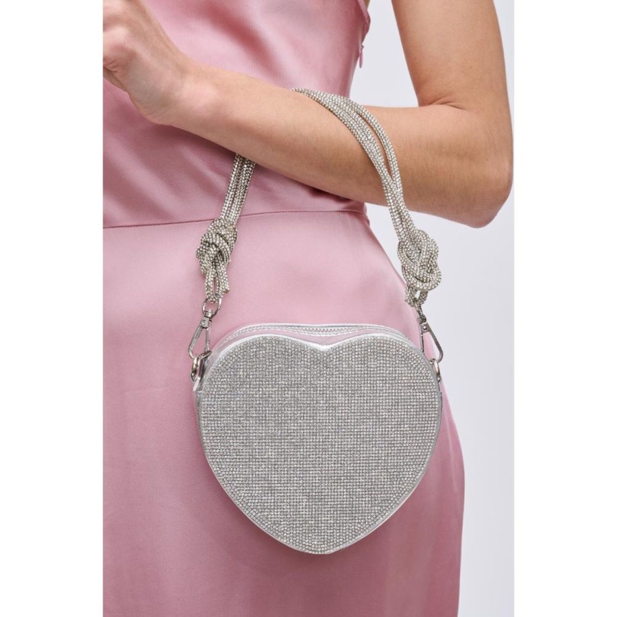 Bags Urban Expressions | Corinne Evening Bag Silver