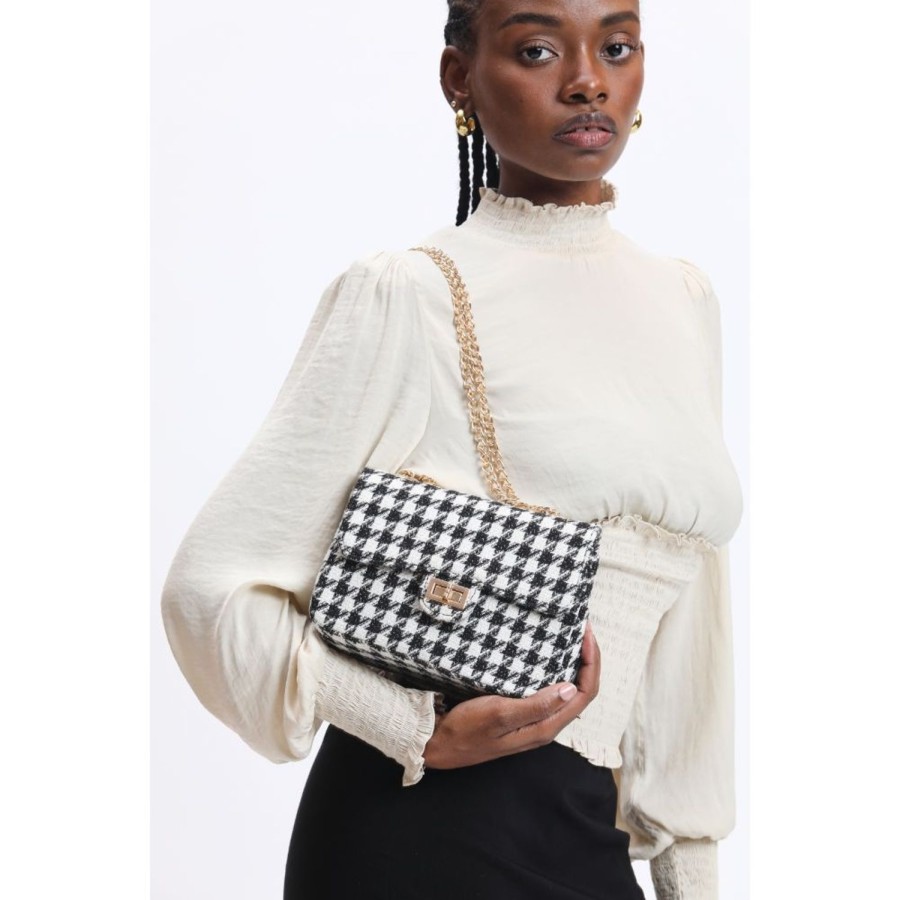 Bags Urban Expressions | Camille Shoulder Bag Black White