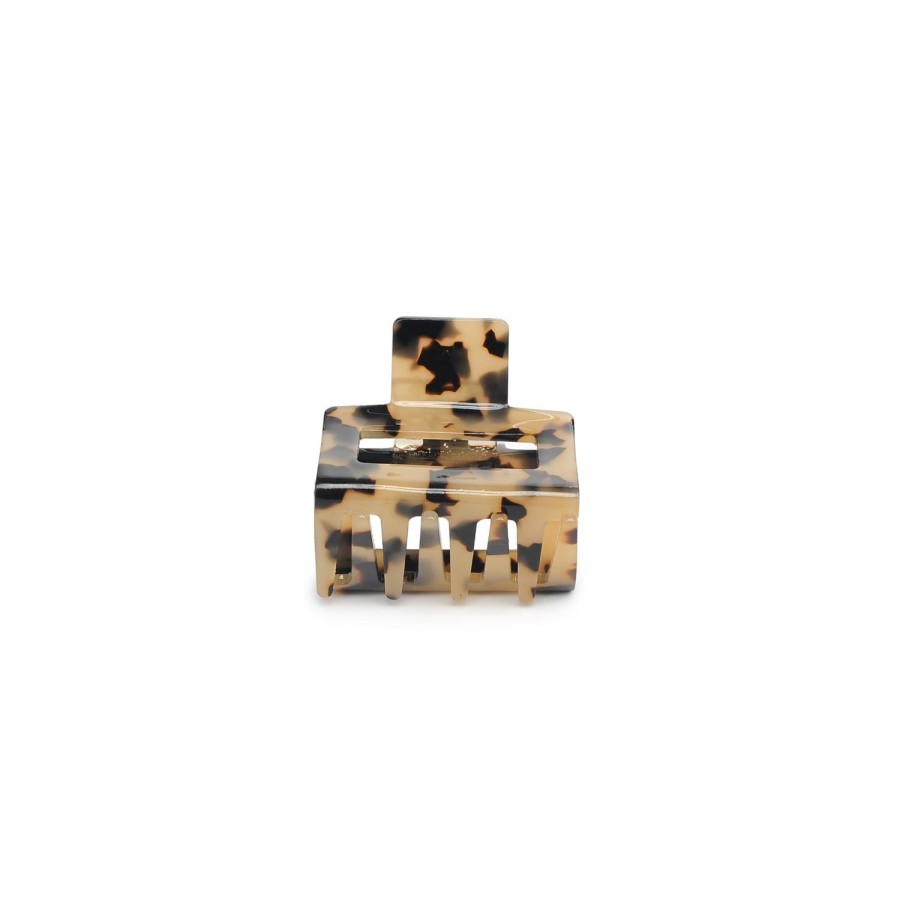 Accessories Urban Expressions | Valentina Hair Claw Clip Hair Claw Cream Tortoise